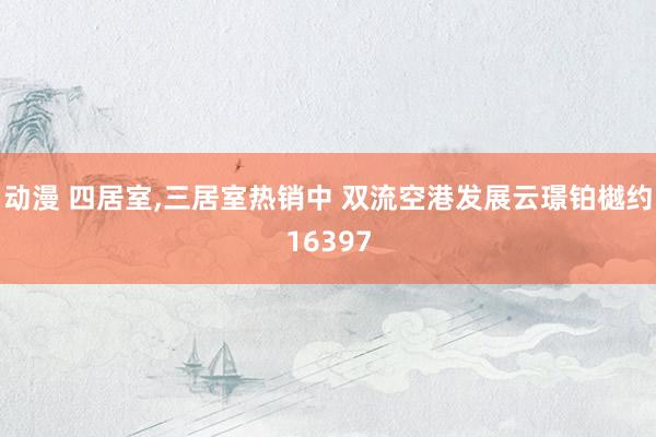 动漫 四居室,三居室热销中 双流空港发展云璟铂樾约16397